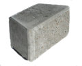 Murblok Lock-Block grå 30 x 17,5 x 15 cm